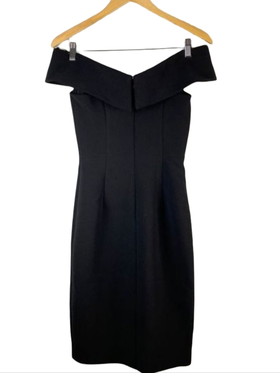 Reiss Dresses & Skirts - Reiss Haddi Black Off-Shoulder Sheath Dress Size 4
